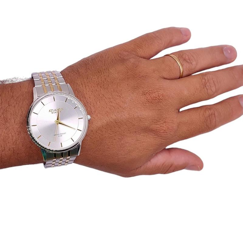 Relógio Atlantis Analógico Misto G3523 Resistente à Água 50M